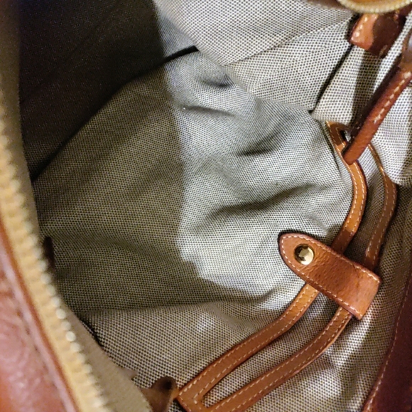 Dooney & Bourke Archives Florentine Medium Lucy Hobo Natural Brown - Picture 16 of 16